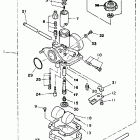 YTM 225DX Карбюратор