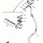 YTZ 250 Главный тормозной цилиндр,передний