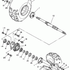 YFM 200 Заднее колесо