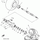 YTM 225DX Заднее колесо