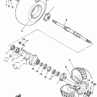 YTM 225DR Заднее колесо
