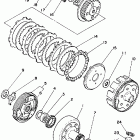 YTM 225DX Сцепление