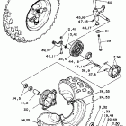YFM 200 Переднее колесо