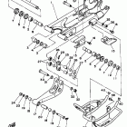 YTZ 250 Бугель и задние амортизаторы