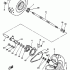 YTZ 250 Заднее колесо