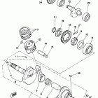 YTM 225DX Коленчатый вал и Поршень