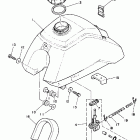 YTM 225DR Топливный бак