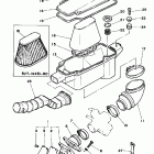 YT 125 Воздухозаборник