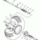 YT 125 Переднее колесо