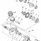 YTM 200 Коленчатый вал и Поршень