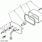 YTM 200E Фонарь задний