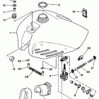 YTM 200 Топливный бак
