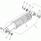 YTM 225X Амортизаторы задние