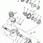 YTM 200E Коленчатый вал и Поршень