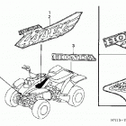TRX400EX Marks ('99-'02)