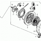 TRX400FW Ручной стартер