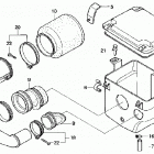 TRX400FW Воздухозаборник