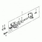 TRX400FW Масляный насос