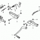 TRX400FW Подножки