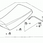 TRX400FW Сидение