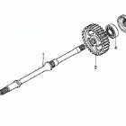 TRX400FW Вал ведущий