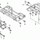 TRX400FW Багажник