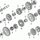 TRX450ES 450es transmission