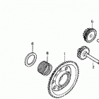 TRX450ES Шестерни стартера