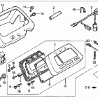 TRX350FM Спидометр