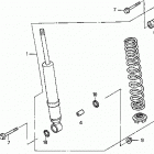 TRX450ES Передние аммортизаторы