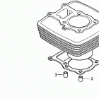 TRX250 Цилиндр