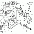 TRX350FE Переднее крыло