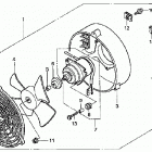 TRX350TM Cooling fan kit