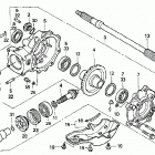 TRX450ES Редуктор