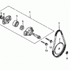 TRX250 Масляный насос