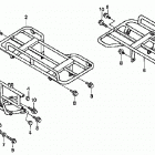 TRX450ES Багажник