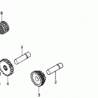 TRX250 Шестерни стартера