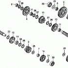 TRX250 Трансмиссия