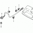 TRX250 Фонарь задний
