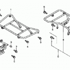 TRX250 Багажник