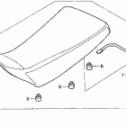 TRX450ES Сидение