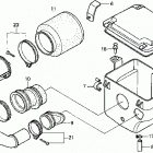 TRX450ES Воздухозаборник
