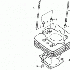 TRX450ES Цилиндр