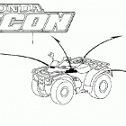 TRX250 Наклейки