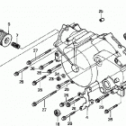 TRX350FM Front crankcase cover (1)