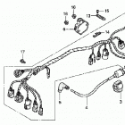 TRX350FM Проводка
