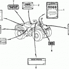 TRX450ES Наклейки предупреждения