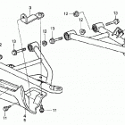 TRX450ES Передний рычаг