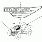 TRX250EX Marks ('01)