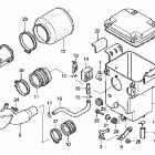 TRX350FE Воздухозаборник